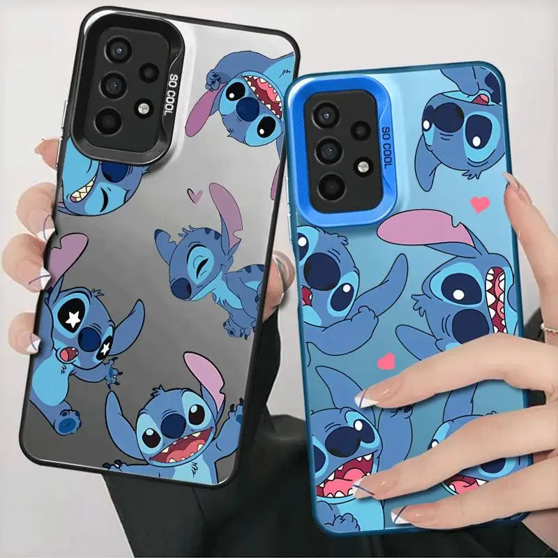 Disney Stitch Phone Case for Samsung Galaxy A05 A31 A02 A13 A30 A32 A51 A20S A03S A50 4G A03 Core A10 A71 Soft Cover