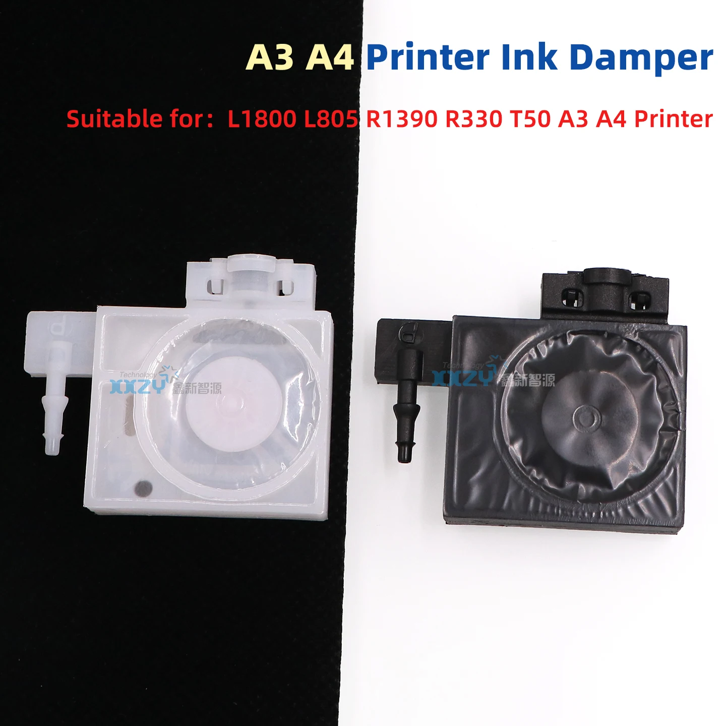 4PCs/Lot Ink Damper for A3 A4 DTF Printer Ink Dumper for Epson L805 L1800 R1390 R330 T50 Printer UV Ink Damper