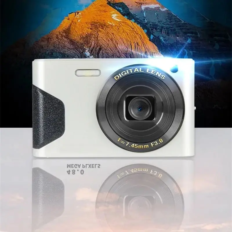 

48-мегапиксельная цифровая камера с экраном 2,8 дюйма, портативный рекордер, антивибрационная вспышка, видеокамера для фотографии для детей и взрослых