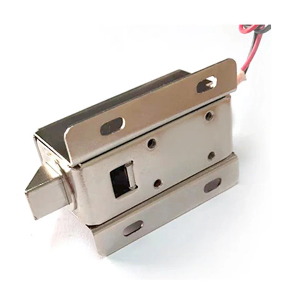 

Electronic Door Lock Catch Gate 6V-24V Release Assembly Solenoid Access Control For Logistics Lockers Office Equipment