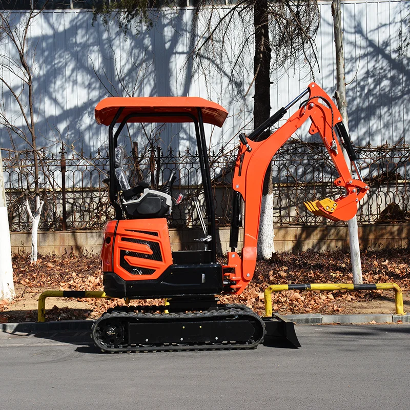 AST-20 2 Ton Excavator Mini Excavator Crawler Digger Suitable For Farm Gardening Work Agricultural Machinery Customized