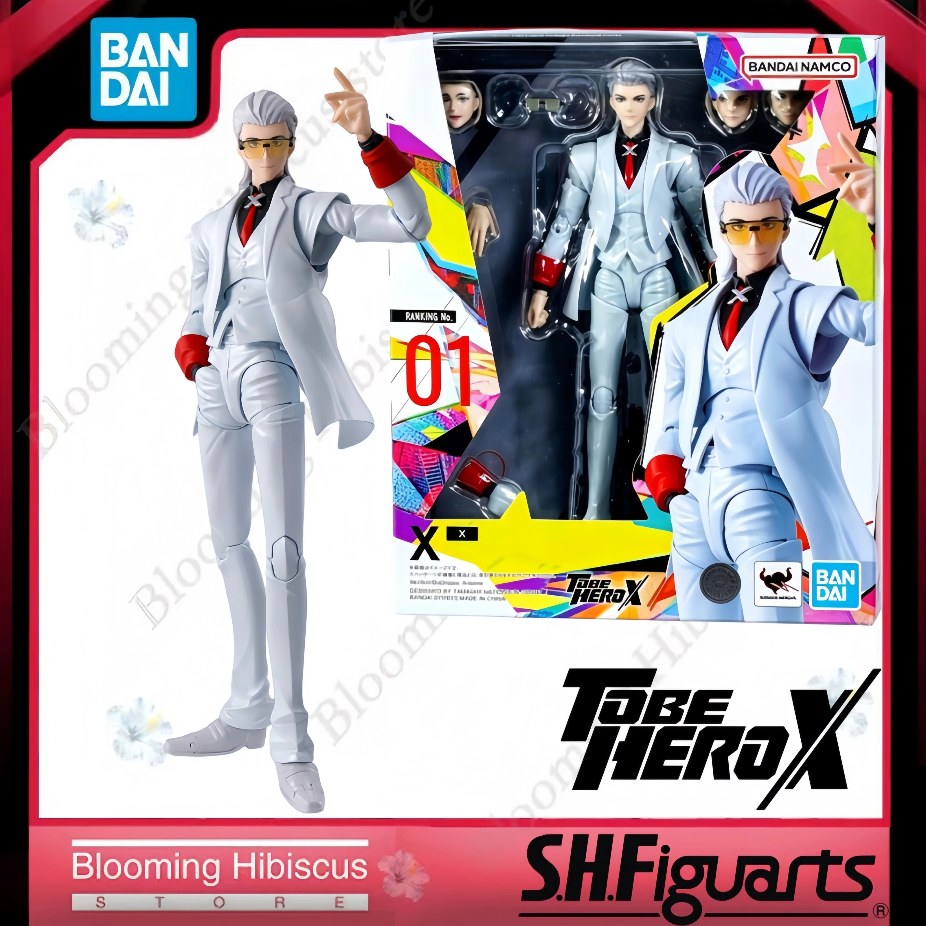 

Authentic Bandai SHF TO BE HERO X "X" 16cm Highly Posable Action Figure Model Toy In Stock
