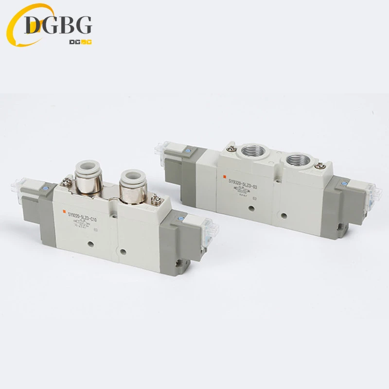 Pneumatic high frequency reversing solenoid valve SY9120-5LZD-03  SY9220-5LZD-C12 SY9220-4LZD-03 DN10 AC220 110 DC24 SY9320 9420