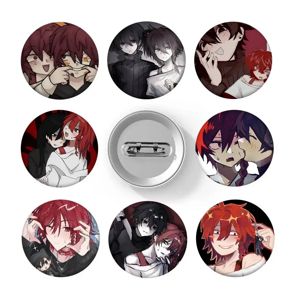 Zeno Remake Round Badge Lapel Pin Backpack Clothing Jewelry Accessories Gift Brooch
