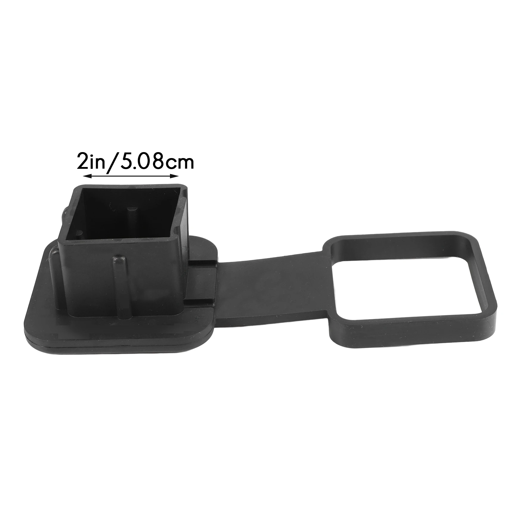 A10E-2 Inch Trailer Hitch Cover Plug Cap Rubber Fits 2 Inch Receivers Class 3 4 5 For Toyota Ford Jeep Nissan Dodge Ra
