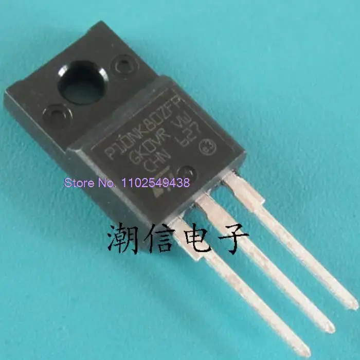 

10PCS/LOT P10NK80ZFP STP10NK80ZFP in stock