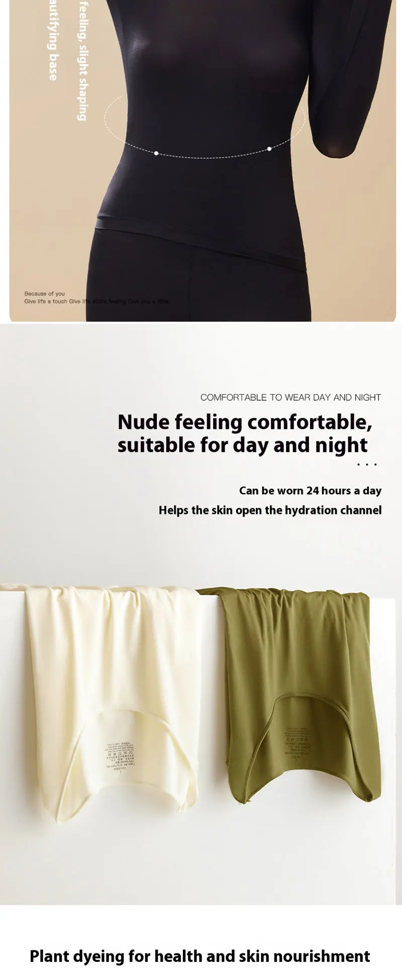 1 Set Sexy frauen Thermo-unterwäsche Winter Kleidung Nahtlose Dicke Warme Dessous Frauen Thermische Kleidung Set Frau 2 stück – Detail 7