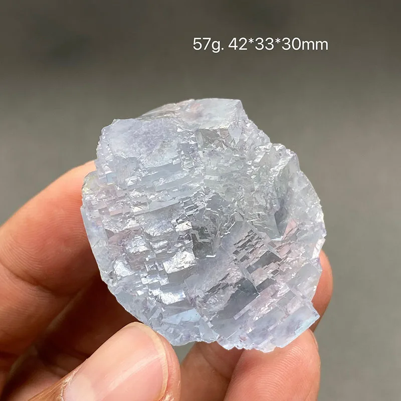 

100% натуральный китайский флюорит из Хунани Яогансянь, кристалл, необработанный камень, кварцевый минерал, целебный кристалл