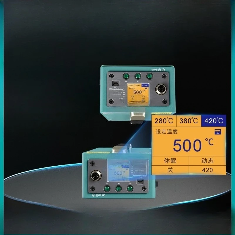 

Hanging high-power -frequency welding table Digital display Constant adjustable temperature Electric welding table Electric iron