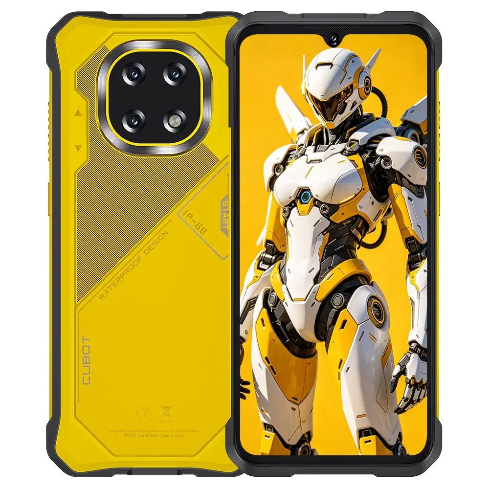 Cubot KingKong ES 5 NFC 12GB+256GB 5G Rugged Smartphone with 7000mAh Battery 6.88' 120Hz Screen 64MP Camera Android 16 Global Ve