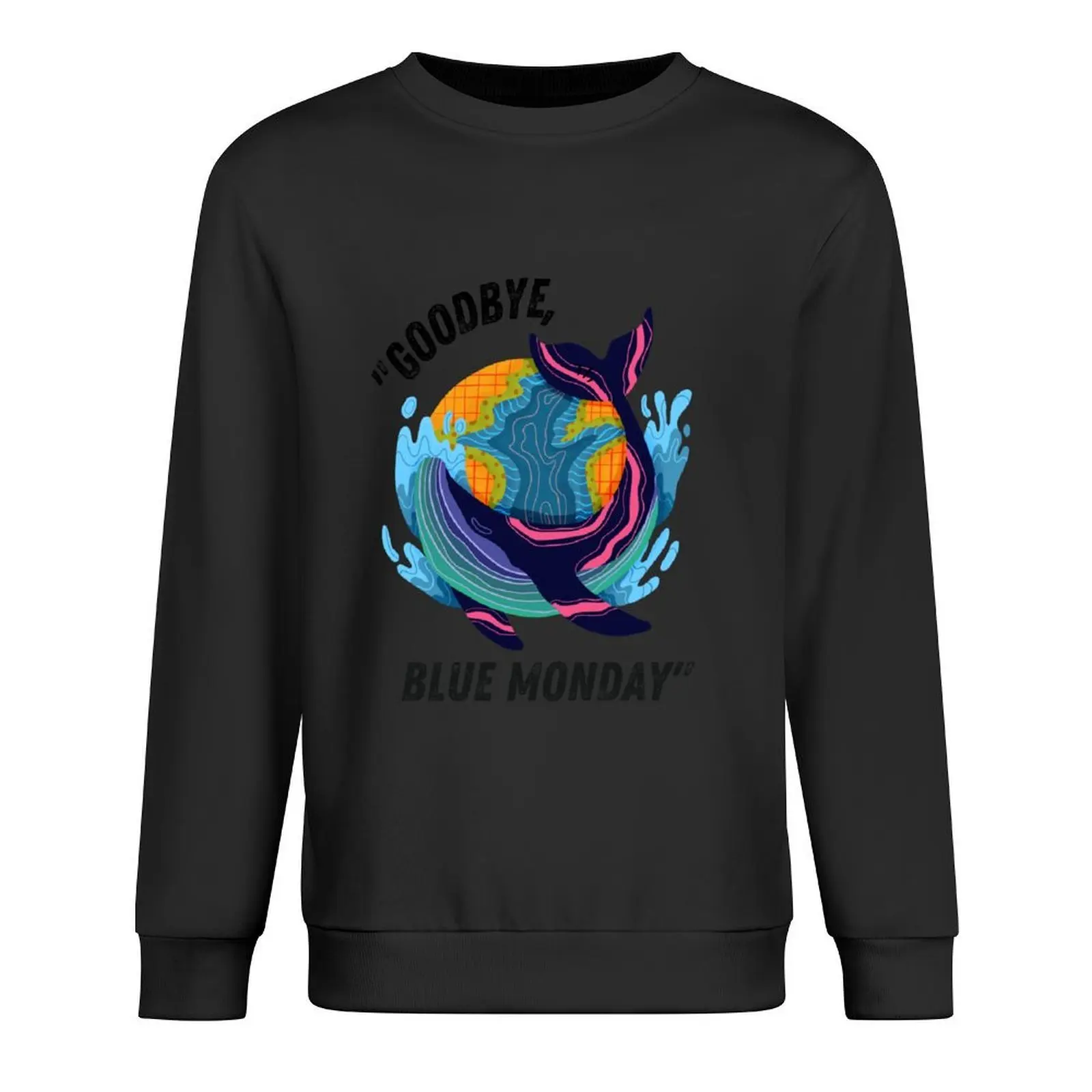 

Blue whale Pullover men's winter sweater men's clothing male clothes winter clothes men's sweatshirts