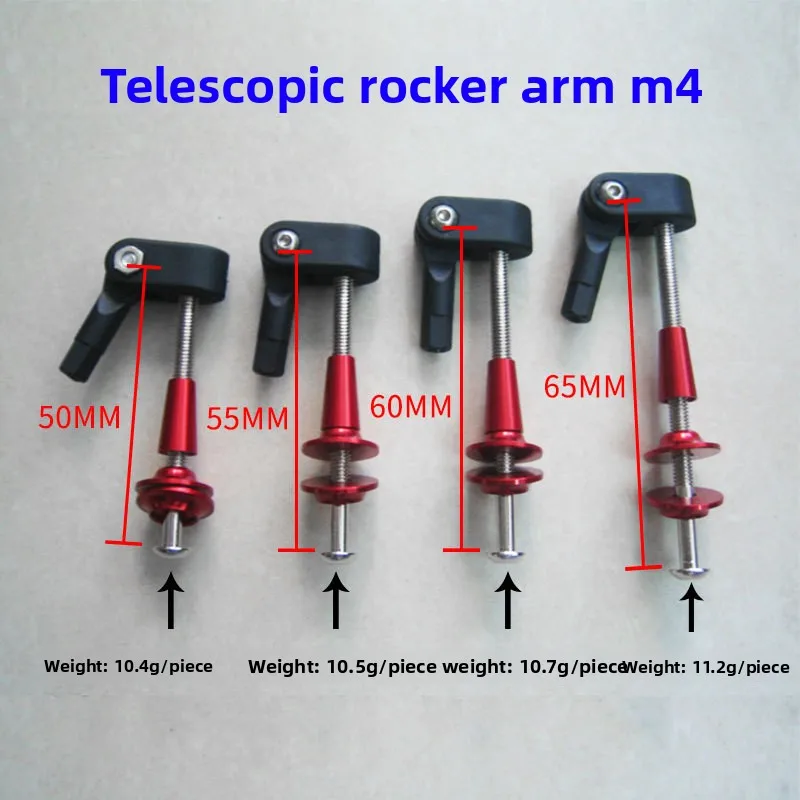 

Manufacturer direct sales fixed wing aircraft telescopic rocker arm M4/M5 model aircraft rudder angle large rocker arm
