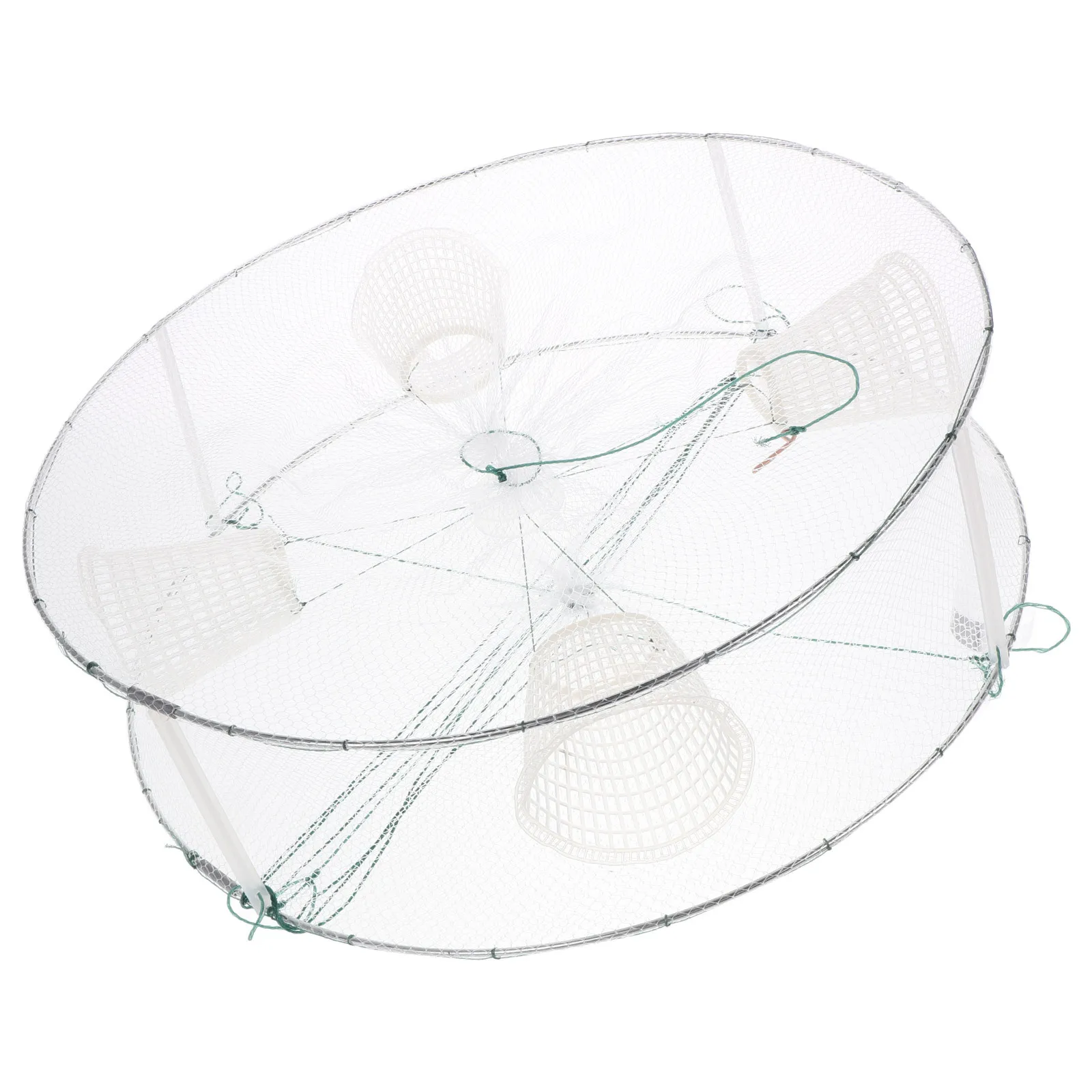 

Professional Collapsible Fishing Trap Net Multi-Functional Outdoor Folding Shrimp Crab Drop Net Fish Traps for Lake