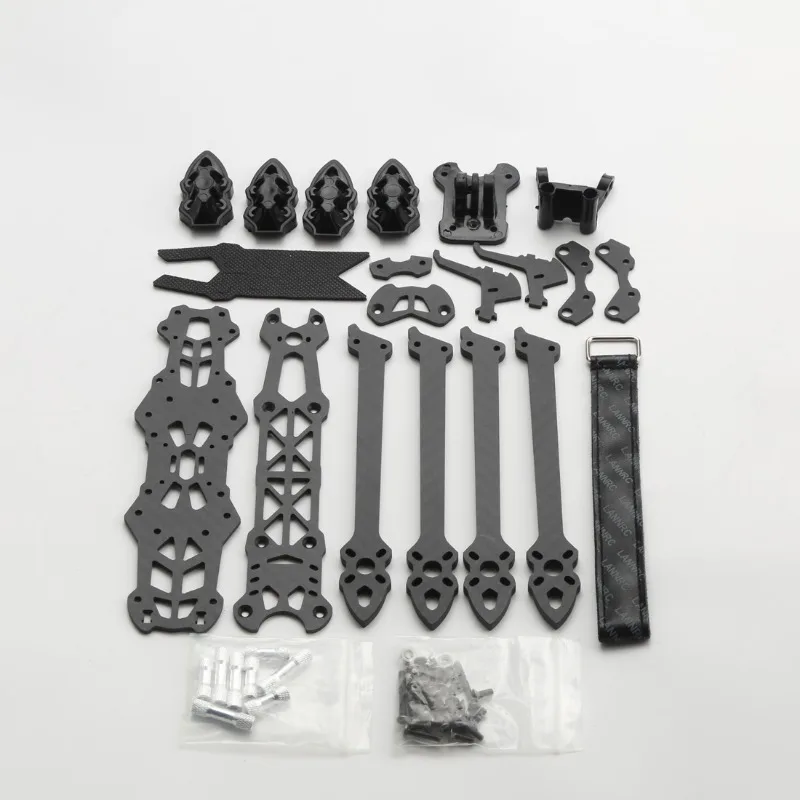 

Carbon Fiber Crossover Rack 5-inch Crossover Machine Carbon Frame Drone Accessories Flower Fly FPV Rack for FPV Racing