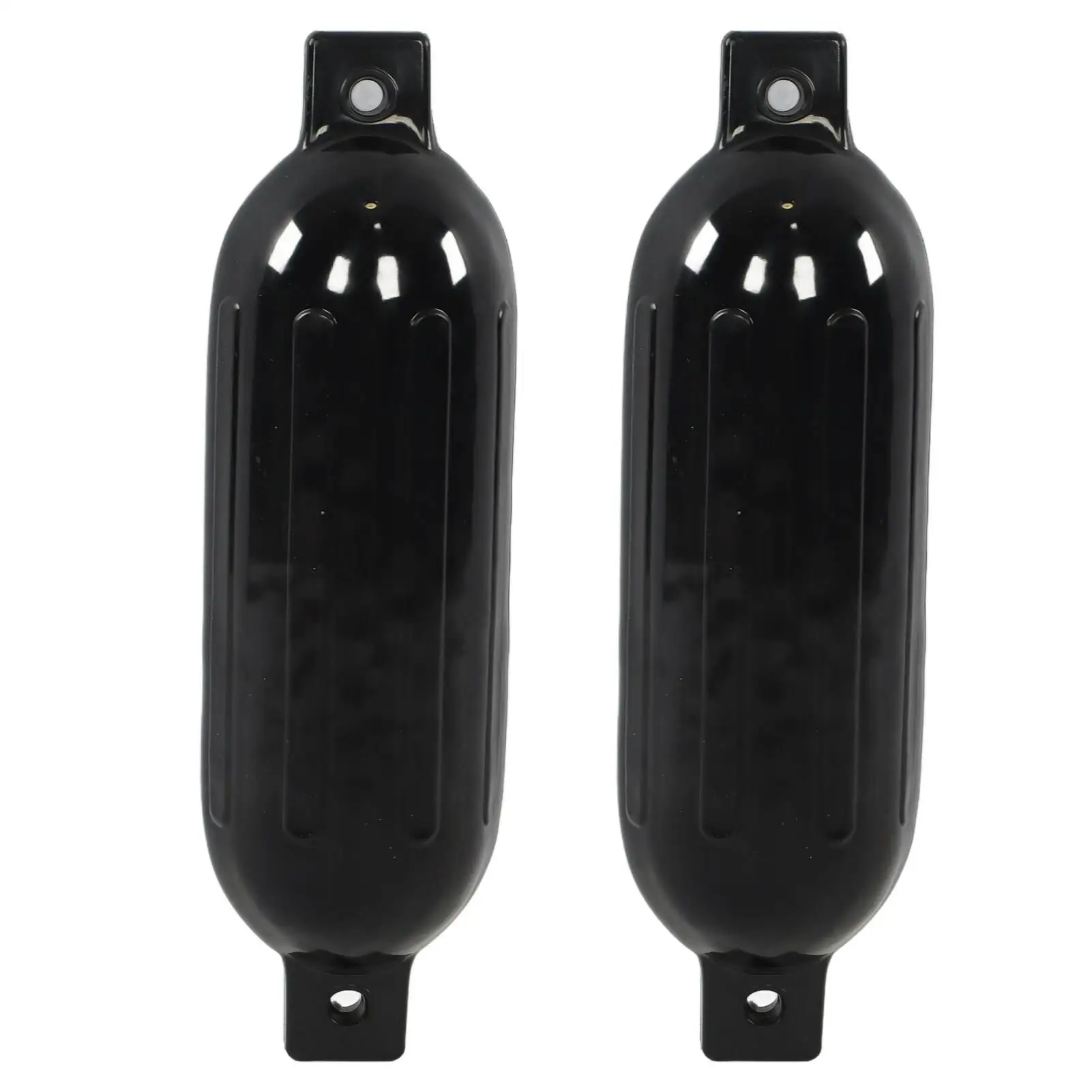

Boat Bumper Strong Buffering Elastic Black Inflatable Boat 6.5 X 23 Inches for docks Yachts Canoes Pontoons