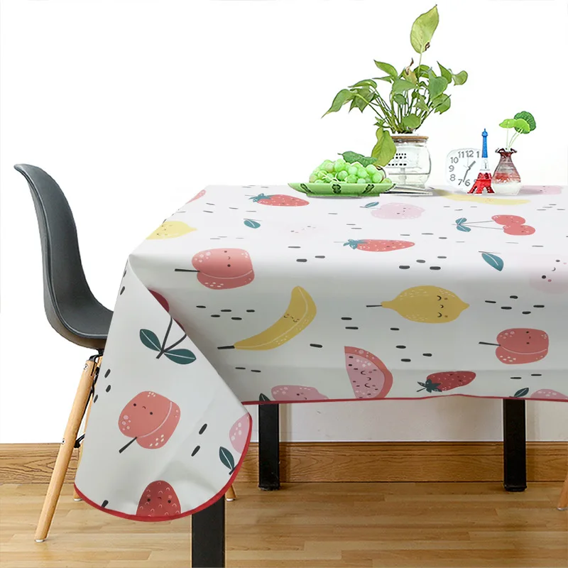 

2024 Nordic tablecloth waterproof, oil proof, no wash, tea table tablecloth