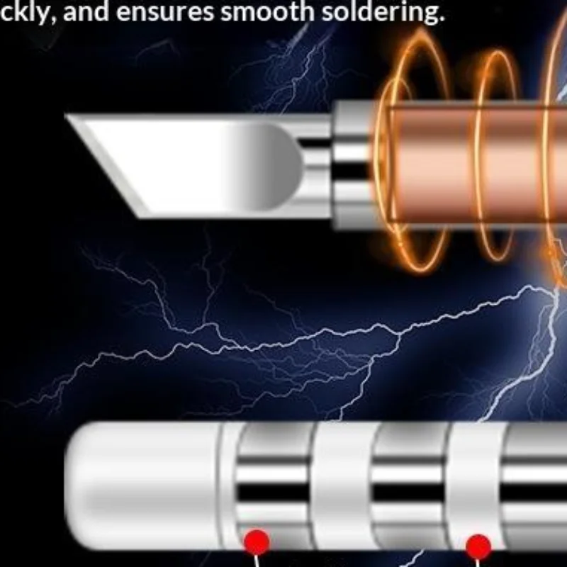 T12 Multi Styles Soldering Iron Tip Integrated Design Oxidation Resistant for Jewelry Welding & Fine Processing