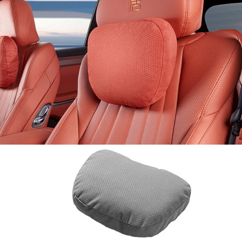 

For BYD Sealion 8 2025 Suede headrest lumbar support
