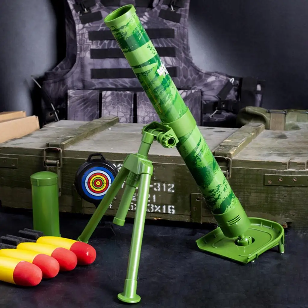 

Mortar Launcher Toy Set, Chase Rocket Play Game Kits, Loading Bucket Game Set