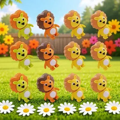 

16 Pcs Adorable Eraser Cartoon Erasers Cute Children Stationery Tpr Classroom Prizes