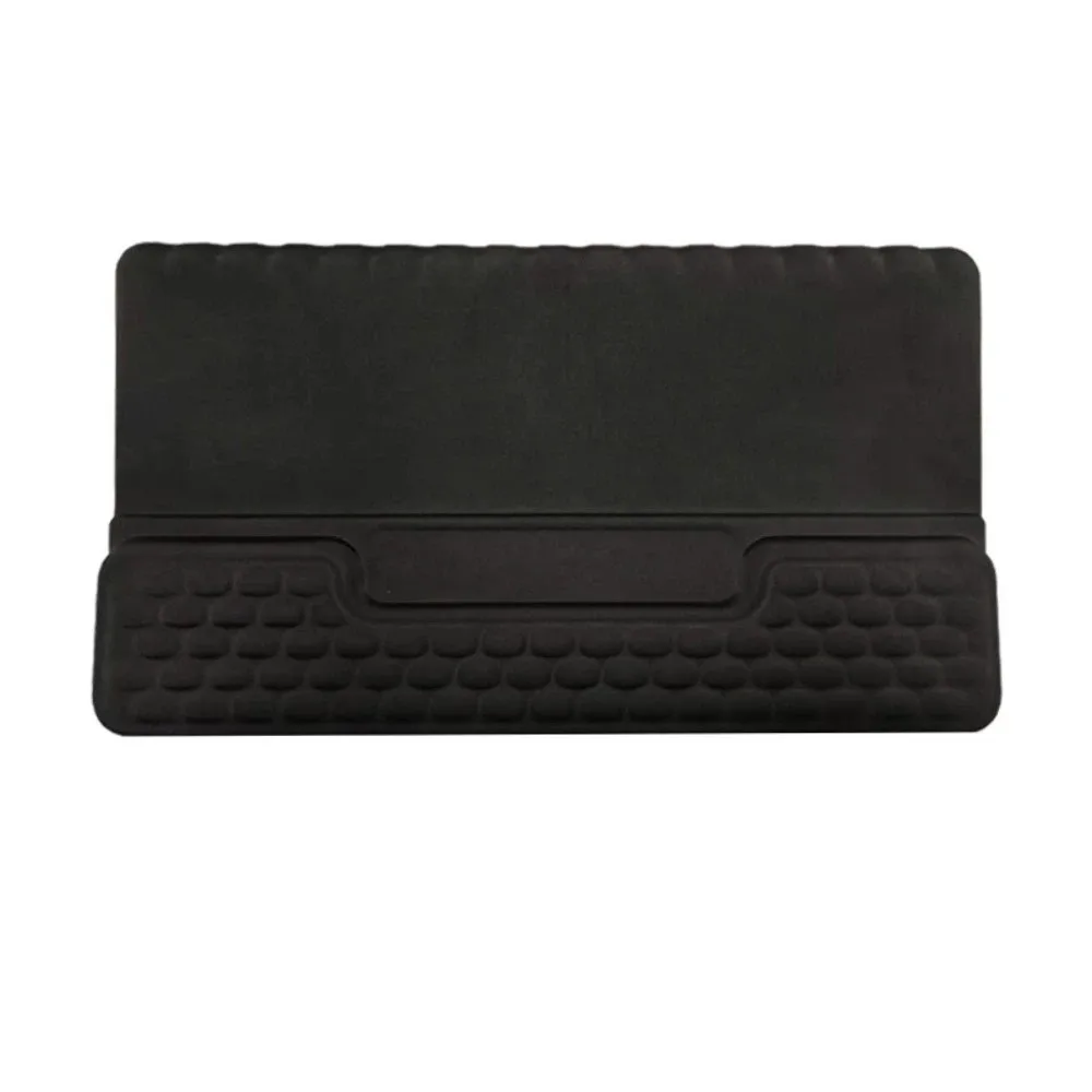 Computer Integrated Keyboard Stand Soft Tilted Wrist Support Pad Portable Non-Slip Ergonomic Keyboard Riser Computer Use