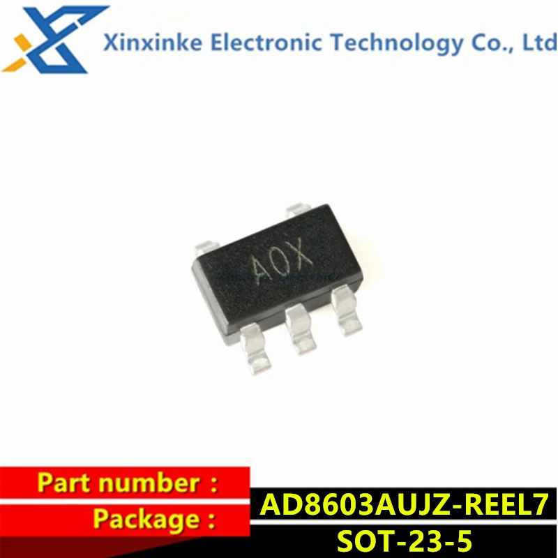 

5PCS AD8603AUJZ-REEL7 SOT-23-5 Operational Amplifier Chip