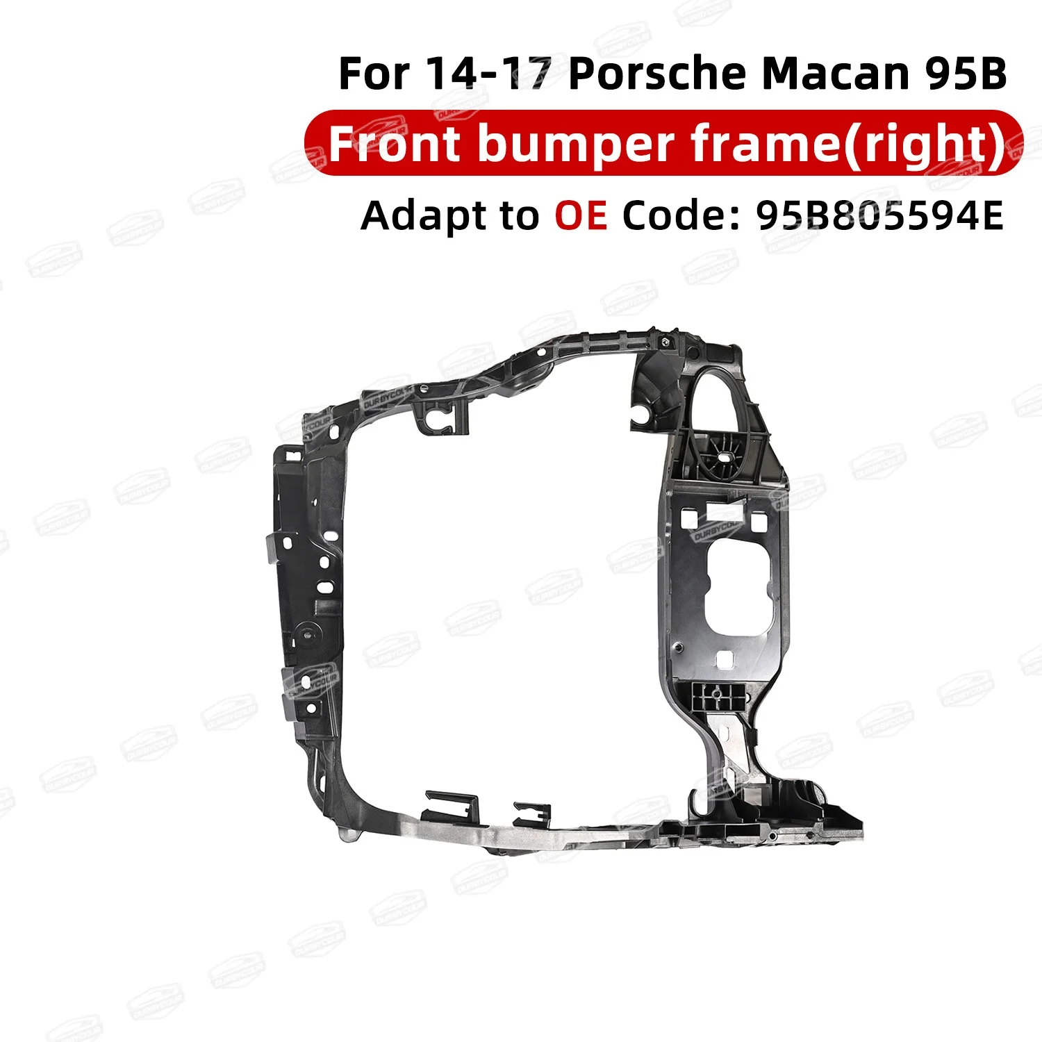 

For Porsche Macan 2014-2017 95B OE front bumper frame left OE95B805295EL right OE95B805594ER front bumper accessories