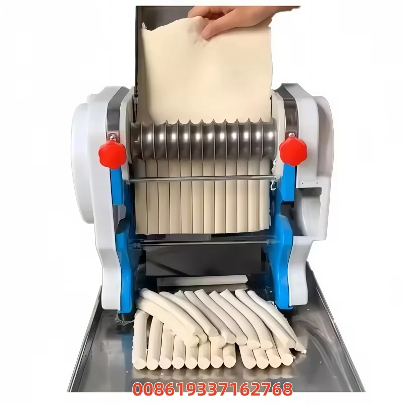 Small Dough Strips Cutter Chin Chin Flattened and Cutter Machine Cookies Maker square Dough Chinchin Cutting Machine for Home
