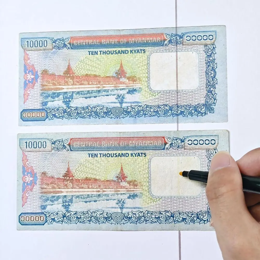 

Прочная пластиковая ручка-детектор для проверки подлинности денег, маркер для защиты от подделок, инструмент для проверки банкнот, ручка-тестер для денег