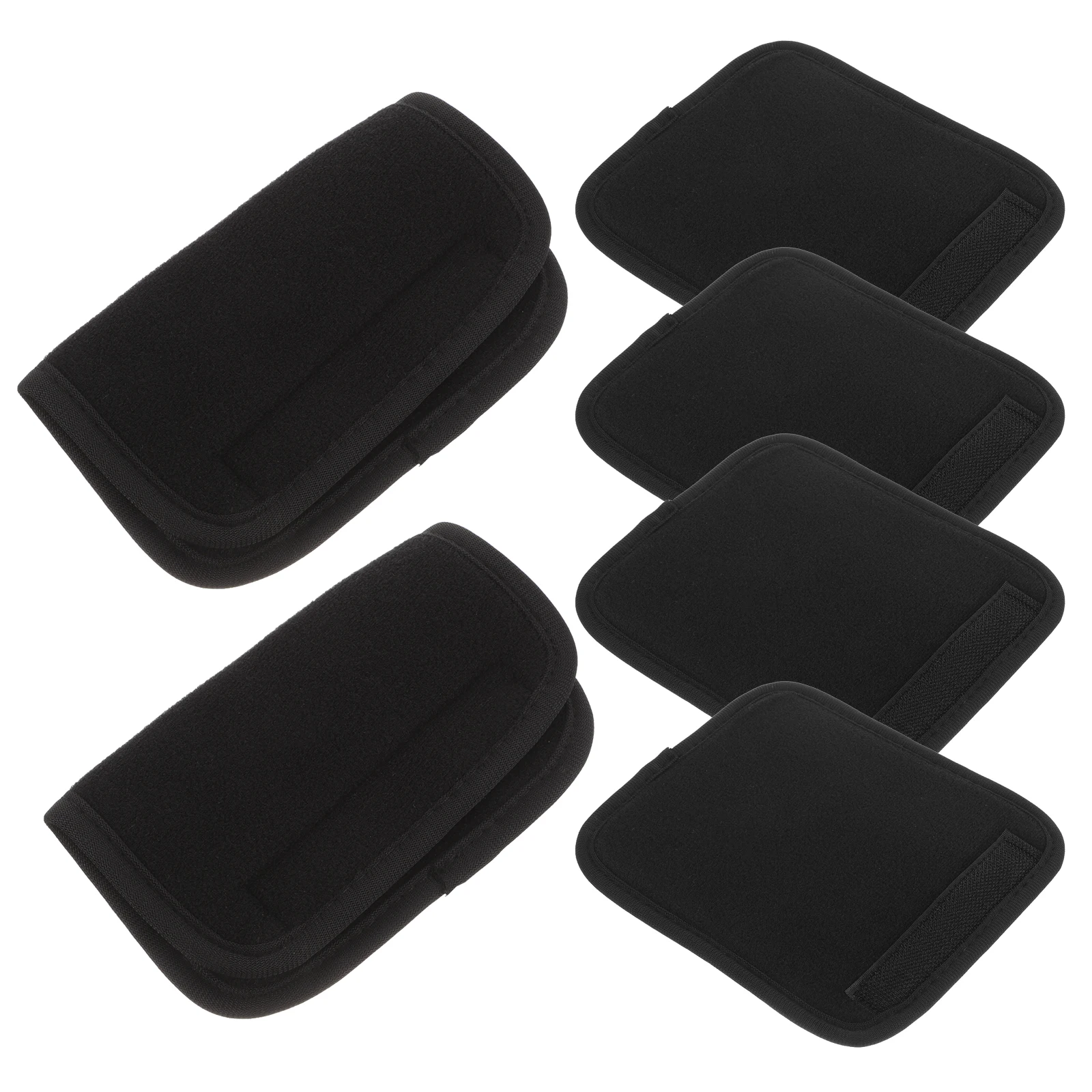 

6 Pcs Pad Shoulder Straps Comfortable Pads Breathable Affordable Cushion Velvet Bag Universal Tender Elastic