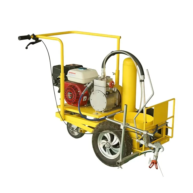 Huashuo Распродажа Холодная аэрозольная краска Дорожные спортивные машины для маркировки полосок линий