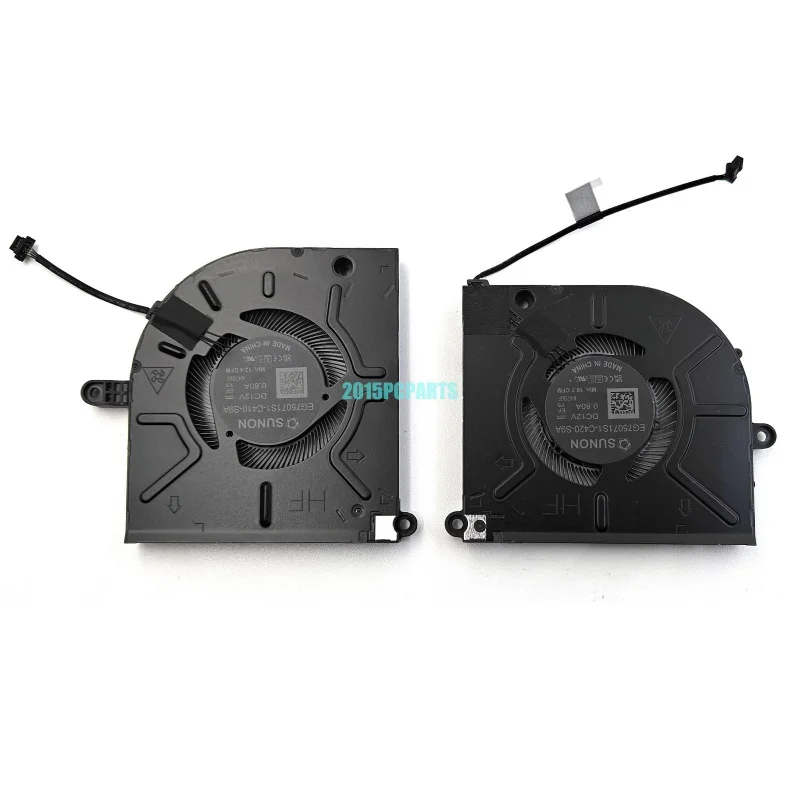 

L+ New Fan for Dell Alienware M16 R2 CPU & GPU Cooling Fans DC12V 02GN4X