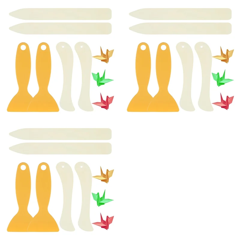 TA-18X Bone Folder Tool, Paper Folding Tools,Plastic Bone Folder Paper Creaser