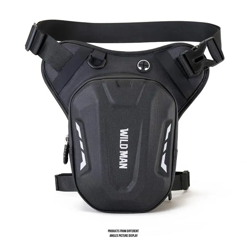 

Motorcycle Bag Men Motorbike Leg Side Bag EVA Hard Shell Male Phone Waist Pack Motorcycle Drop Leg Bag Fanny Pack Belt Bum Bags