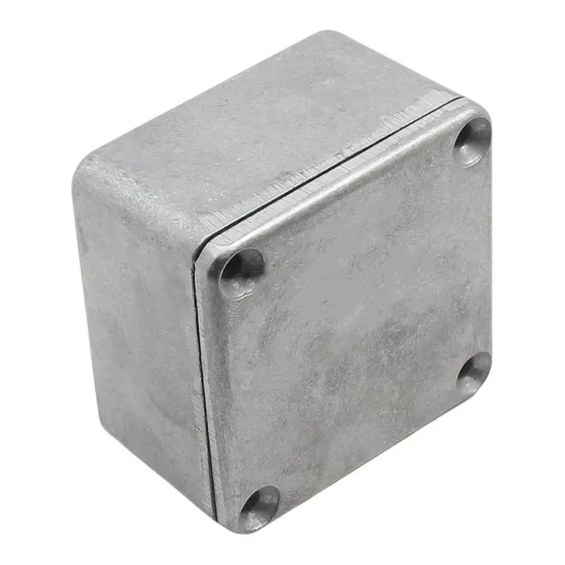 ABLB-10PCS 1590LB Guitar Effect Pedal Enclosure Diecast Metal Aluminum Stomp Box 1.99X1.99X1.22 Inches