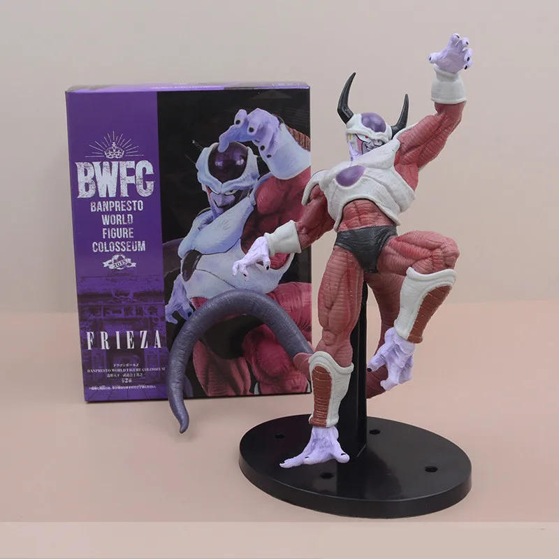 Figura de acción de Dragon Ball freezer, Anime de juguete de 22CM, modelo King Tenkaichi Budokai 2, Batalla de freezer, músculo terrorífico, hombre Fascial