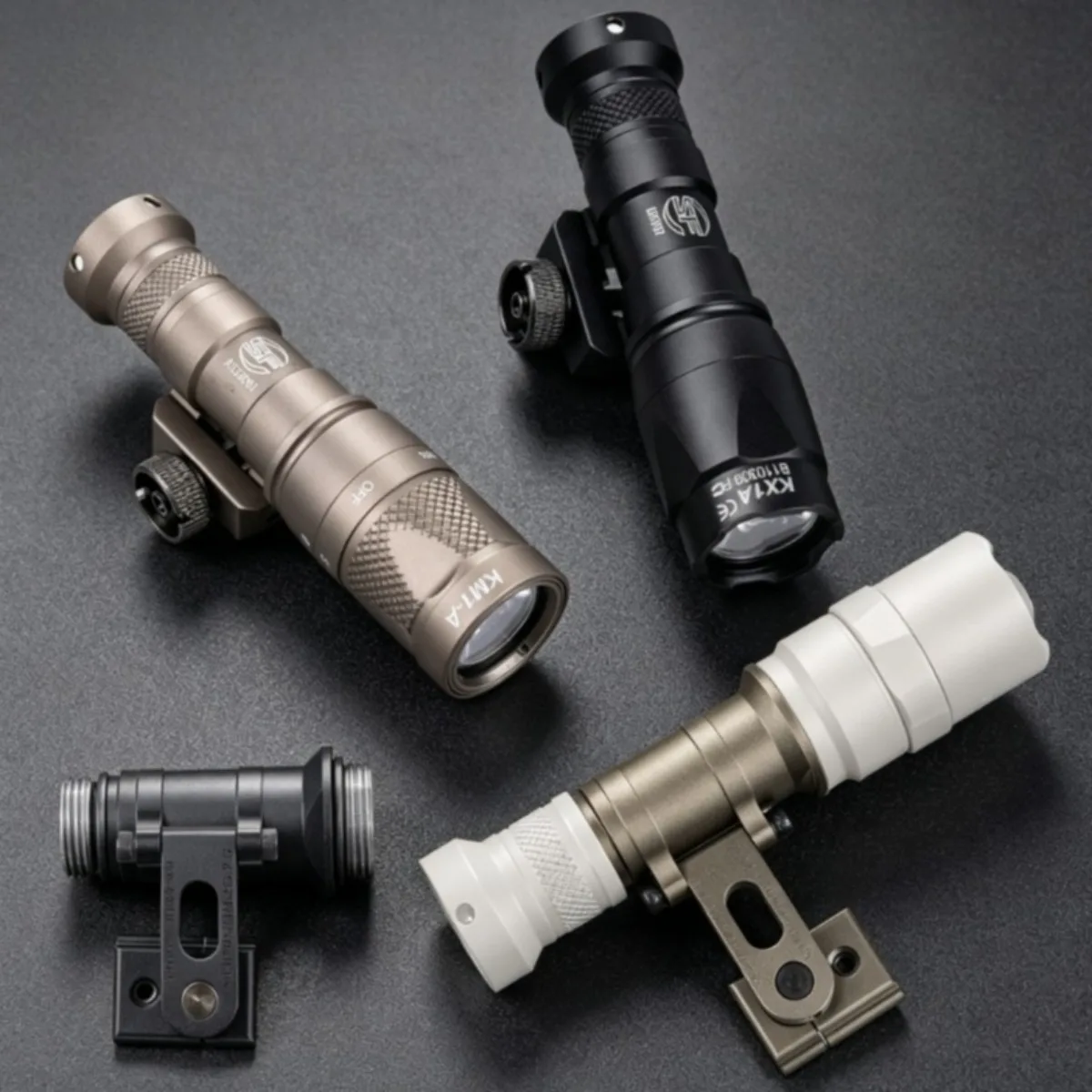 SureFire M300B M300C M300V M300V-IR Scout Light With Helmet Mount Fits 20mm Rail OPS-CORE ARC MICH2000 Tactical Accessories