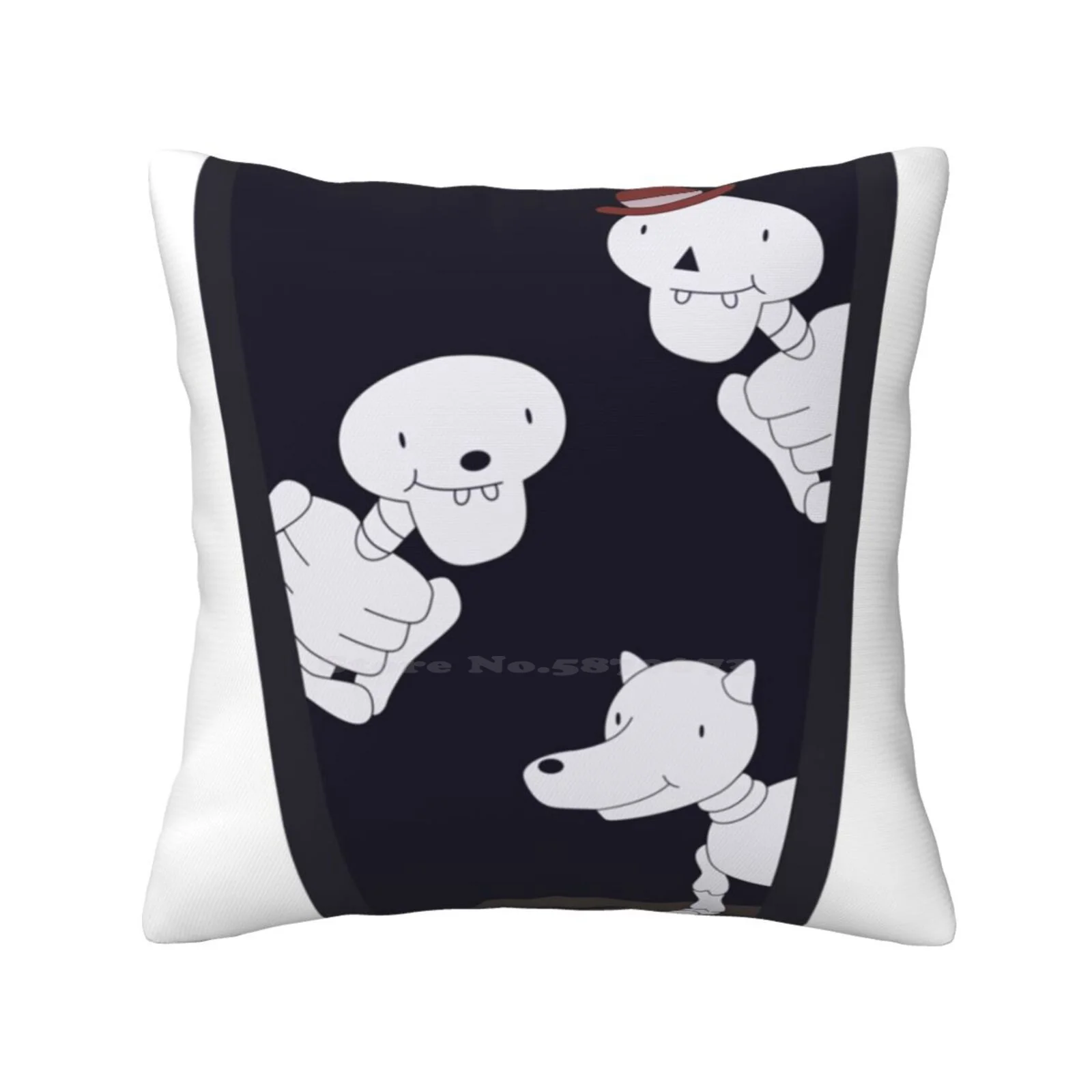 

Funnybones T-Shirt Home Sofa Car Cushion Cover Pillowcase Funnybones