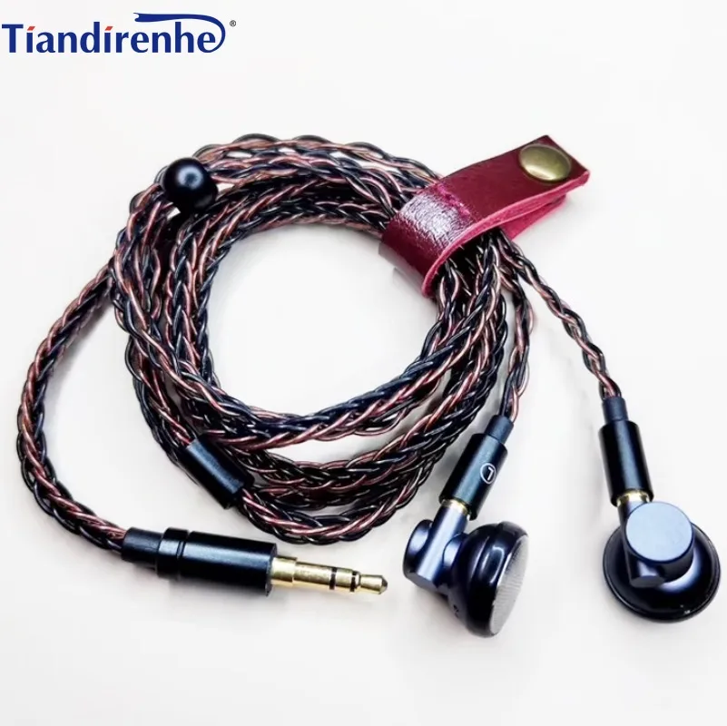 New 10,000 Dollar Sound 13.6mm Super Dual Dynamic Coil Piezoelectric Ceramic Graphene Diaphragm Dual Cavity DIY Headphones MMCX