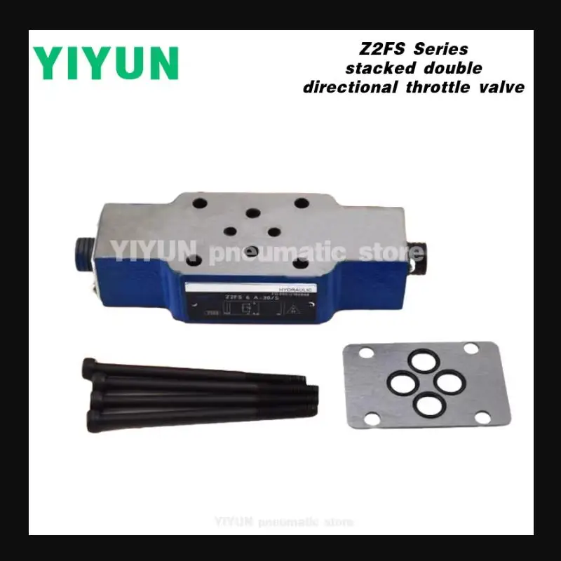 YIYUN stacked double directional throttle valve Z2FS16,Z2F16A/B,Z2FS22,Z2FS22A/B-30B/S,30B,30B/S2,3X-S2 Z2FS series