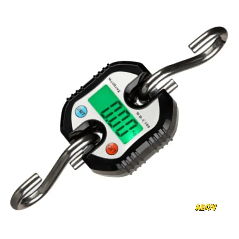 

Electronic Scale, LCD Backlight Maximum Weighing 150KG MINI Crane Scale Peak Instantaneous Locking Force Measurement