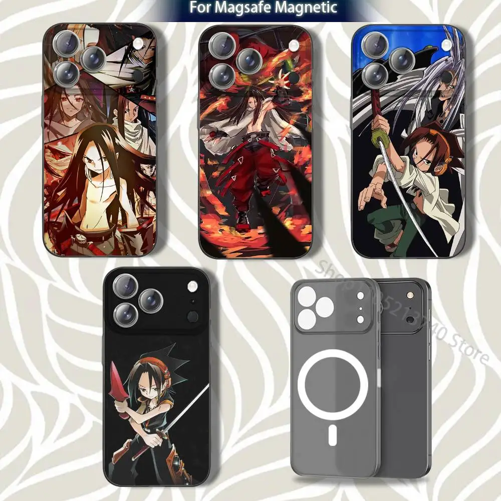 

K-King HaoS sakura S-Shaman Frosted Phone Case For iPhone 17,12,11,14,13,15,16,Plus,Air,Pro,Max,E,Mini for MagSafe Magnetic Grey