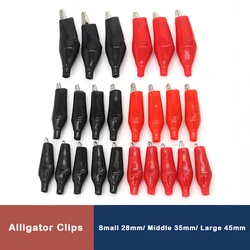 28 35 45mm Alligator Clips Metal+Plastic G98 Crocodile Electrical Clamps Testing Probe Meter with Plastic Boot Car Auto Battery