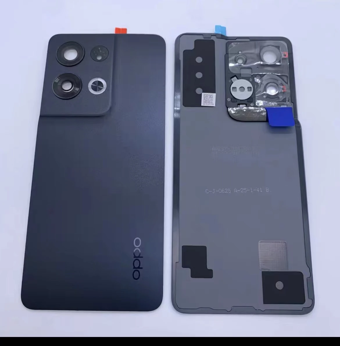 Original New Battery Cover For Oppo Reno8 Pro Oppo Reno 8 Pro Back Battery Cover CPH2357 Housing Rear Housing Case With Lens