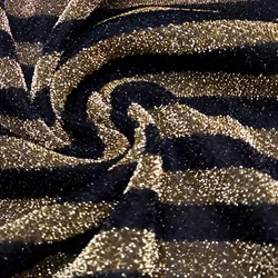 Decoration Shimmer Fabric Shiny Stripe Small Stretchy Craft Packing Shirt DIY Material