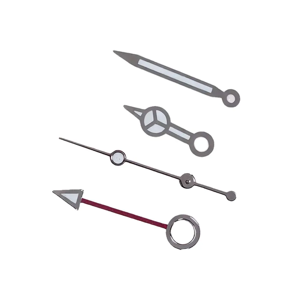Per lancette NH34 4 pin Sostituisci orologi Puntatori Accessori Lancette luminose verdi per movimento NH34