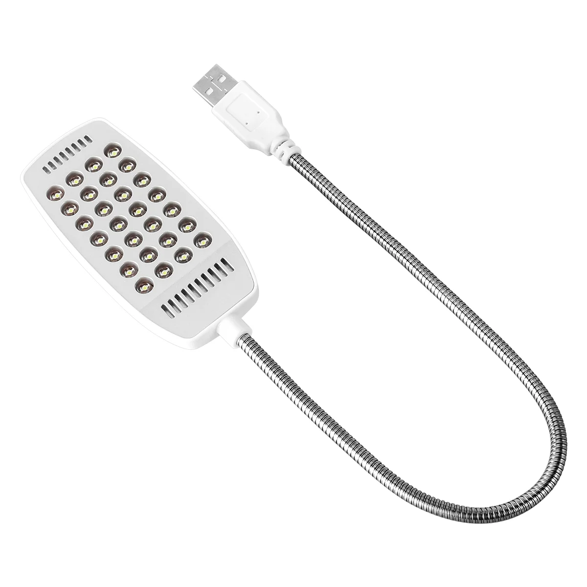 

LEDMOMO USB Reading Lamp with 28 LED Lights with Flexible Gooseneck for Laptop (White) Laptop Light Laptop Light USB