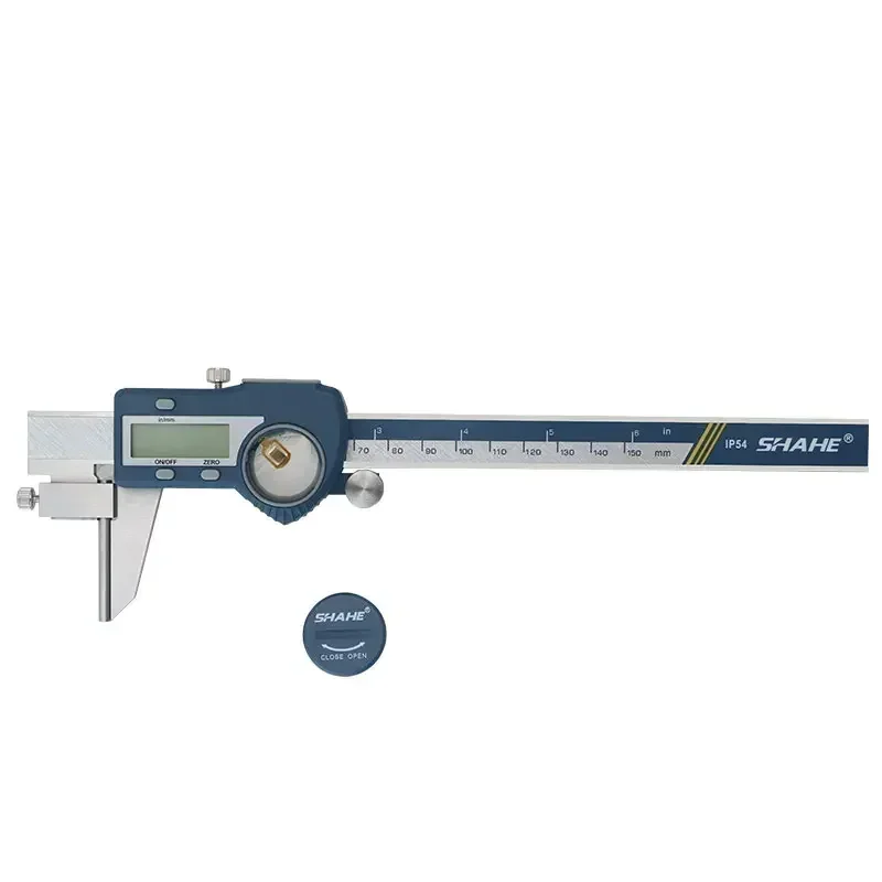 SHAHE 0.01 mm 150 mm Digital Tube Thickness Caliper Digital Caliper Stainless Steel Gauge Digital Ruler Measure Tools