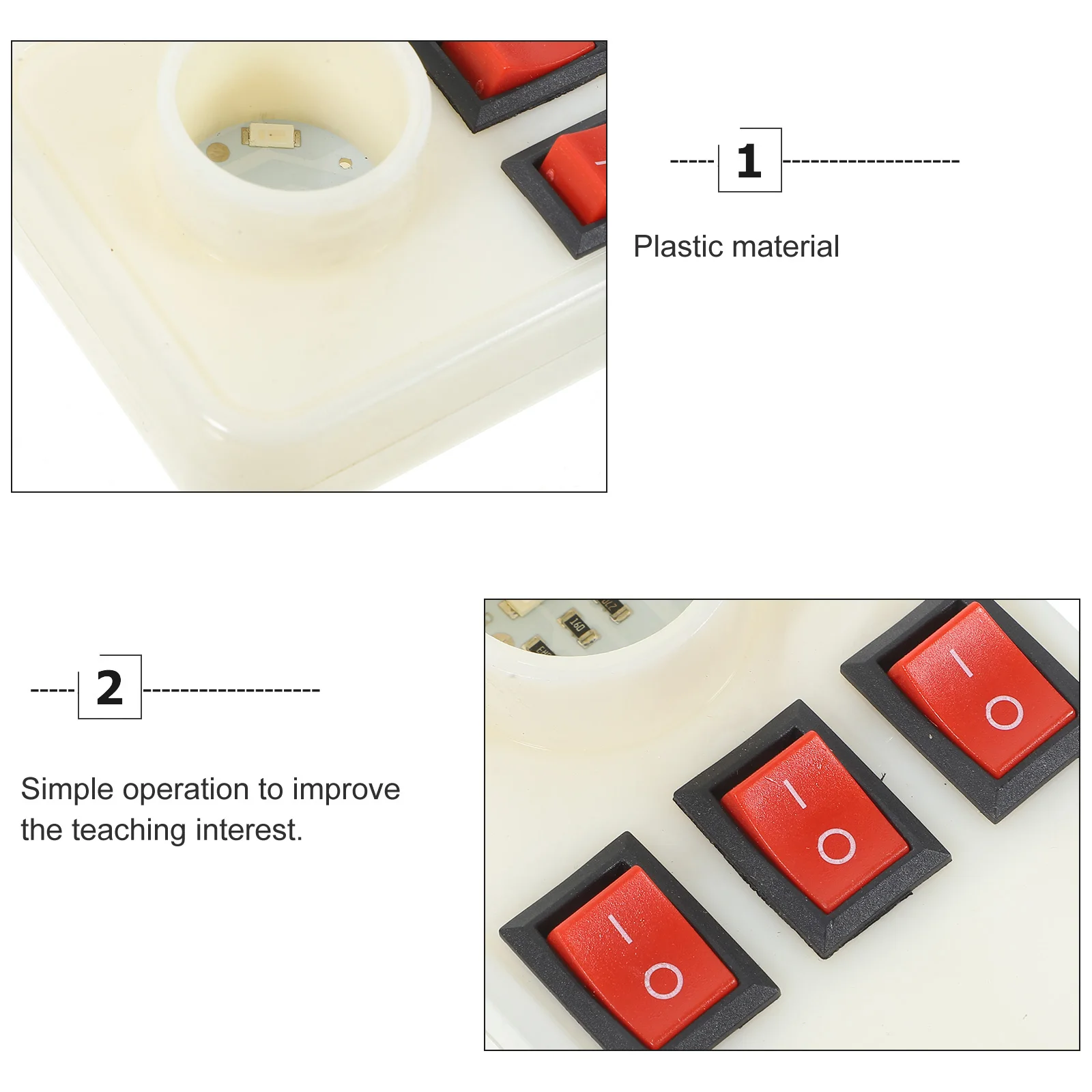 

Lab Equipment Kid Optical Experiment Three Primary Color Light Sources Demonstrator Teaching Instruments