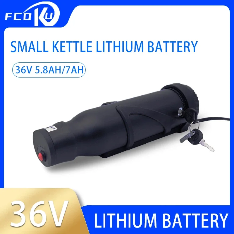 

36V 7Ah Small Kettle Modified Mountain Bike Rechargeable Lithium Battery for Electric Vehicle high-capacity Lithium Battery Pack